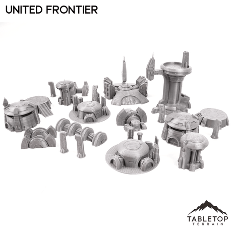 United Frontier Greater Good 8mm Small Scale Terrain Pack