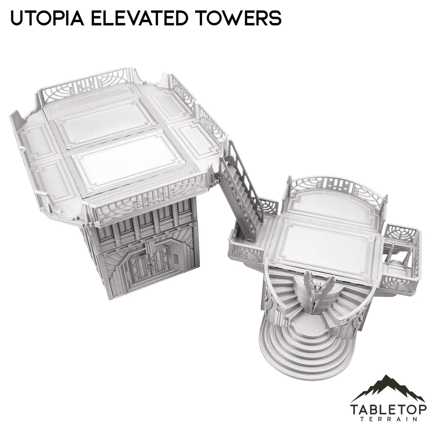 Utopia Elevated Towers Inspired by Theed