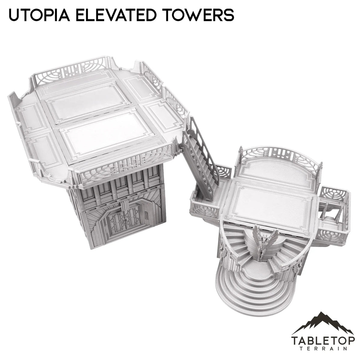 Utopia Elevated Towers Inspired by Theed