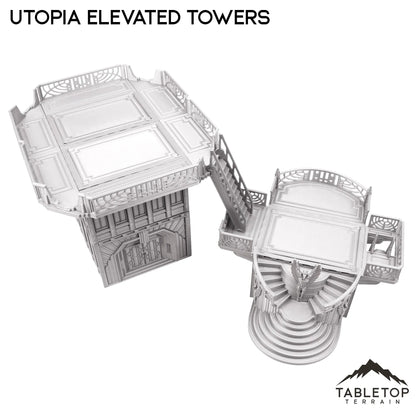 Utopia Elevated Towers Inspired by Theed