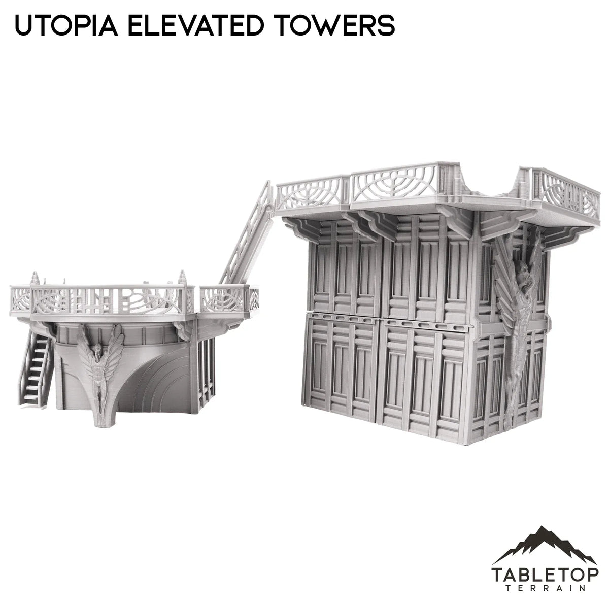 Utopia Elevated Towers Inspired by Theed