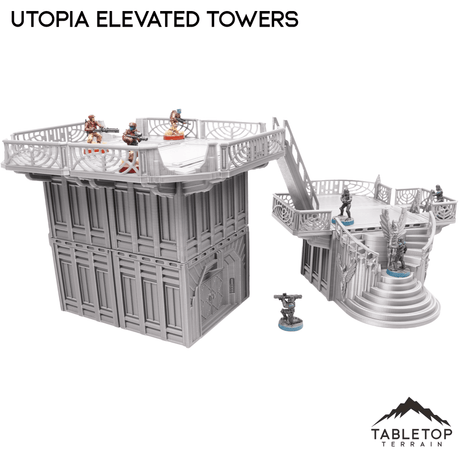 Utopia Elevated Towers Inspired by Theed
