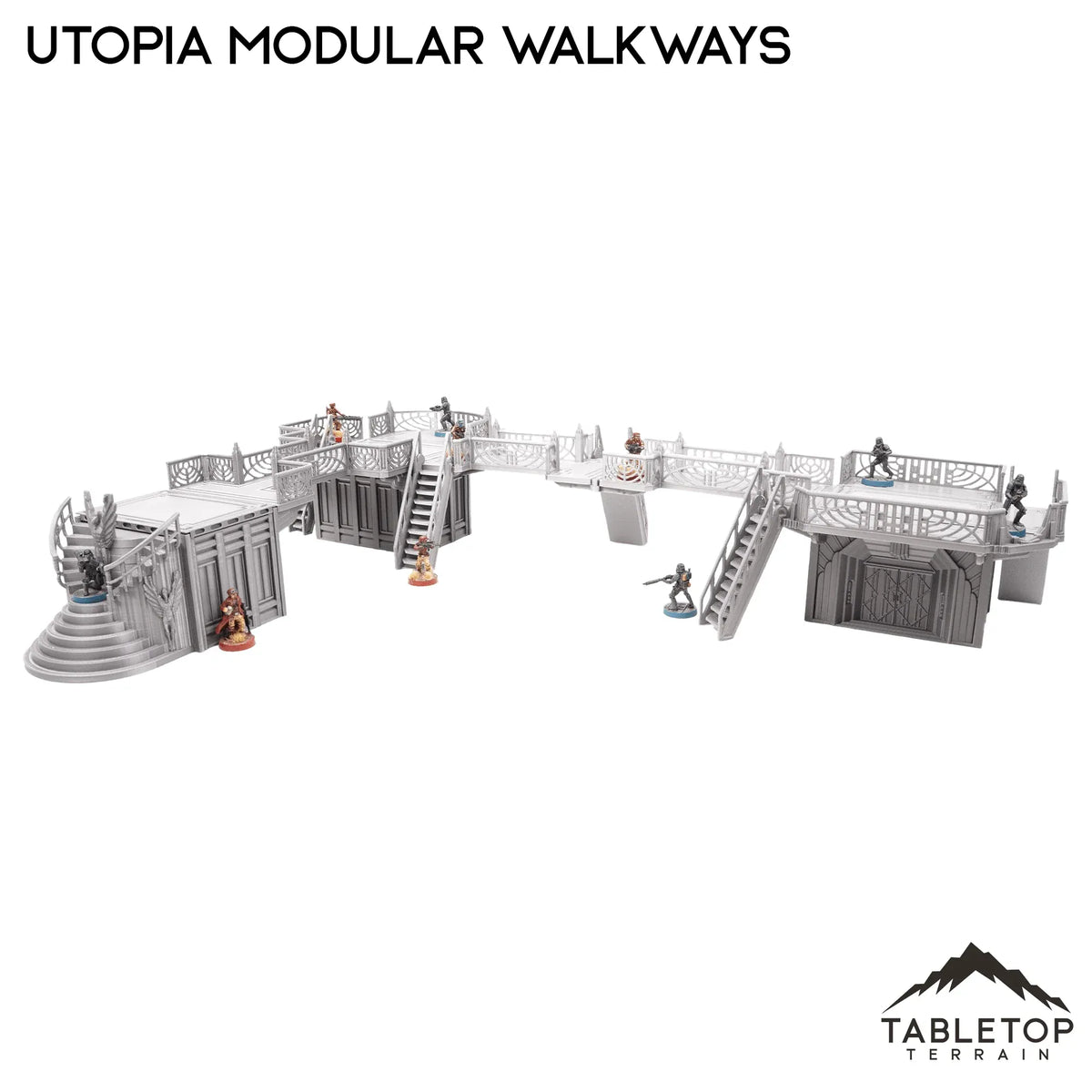 Utopia Modular Walkways Inspired by Theed