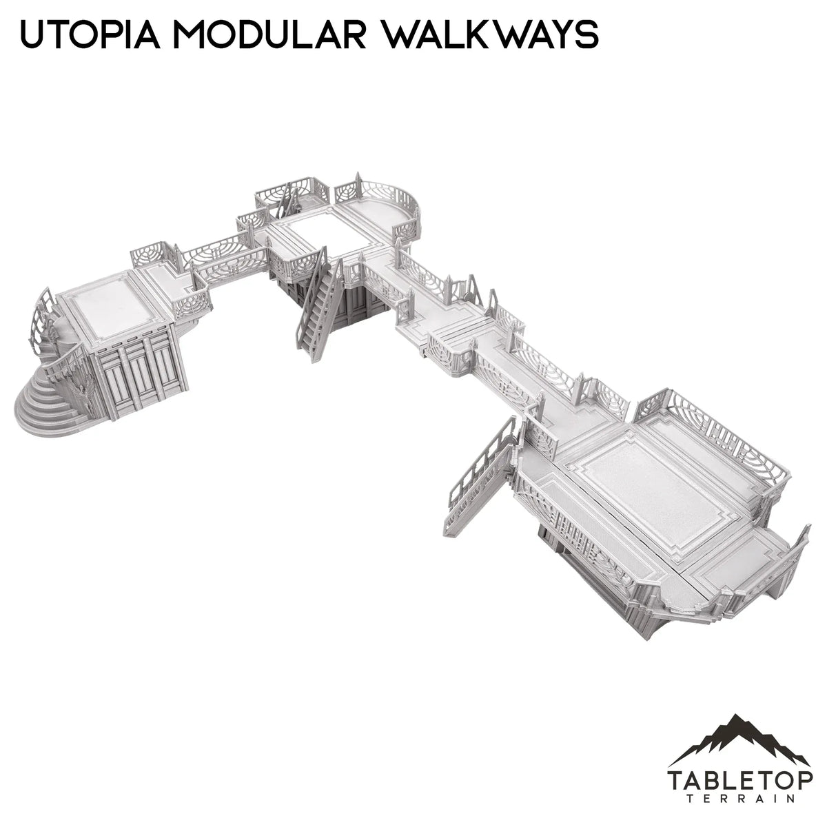 Utopia Modular Walkways Inspired by Theed