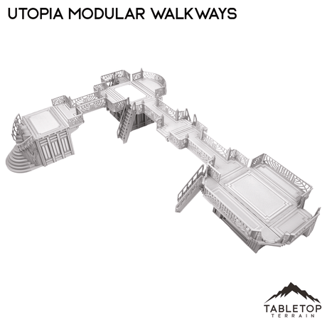 Utopia Modular Walkways Inspired by Theed