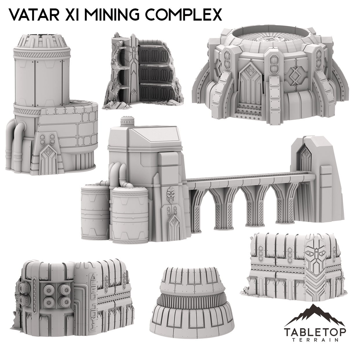 Vatar XI Mining Complex - Space Dwarf Terrain