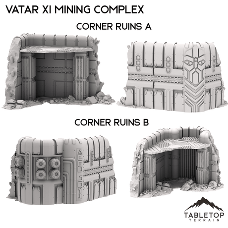 Vatar XI Mining Complex - Space Dwarf Terrain