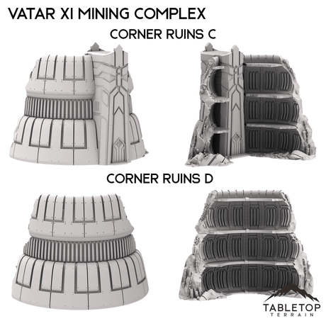 Vatar XI Mining Complex - Space Dwarf Terrain