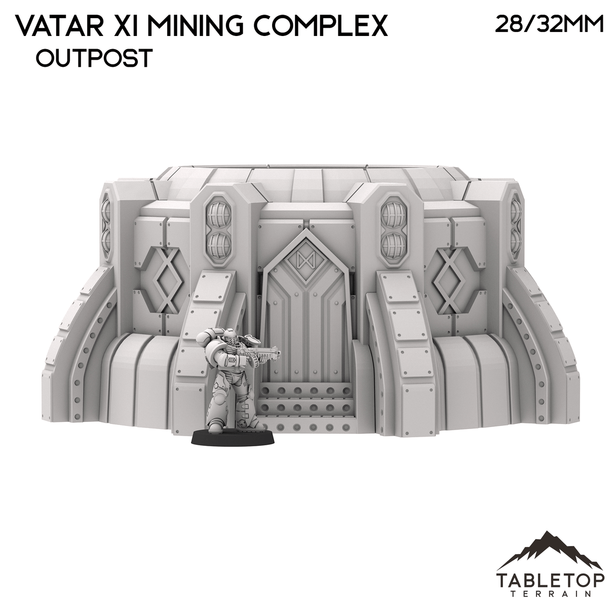 Vatar XI Mining Complex - Space Dwarf Terrain