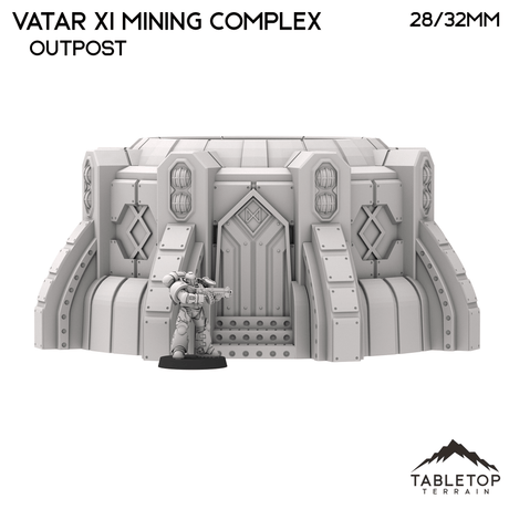 Vatar XI Mining Complex - Space Dwarf Terrain