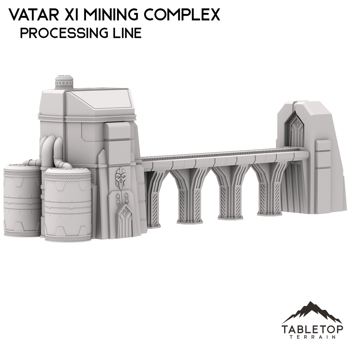 Vatar XI Mining Complex - Space Dwarf Terrain