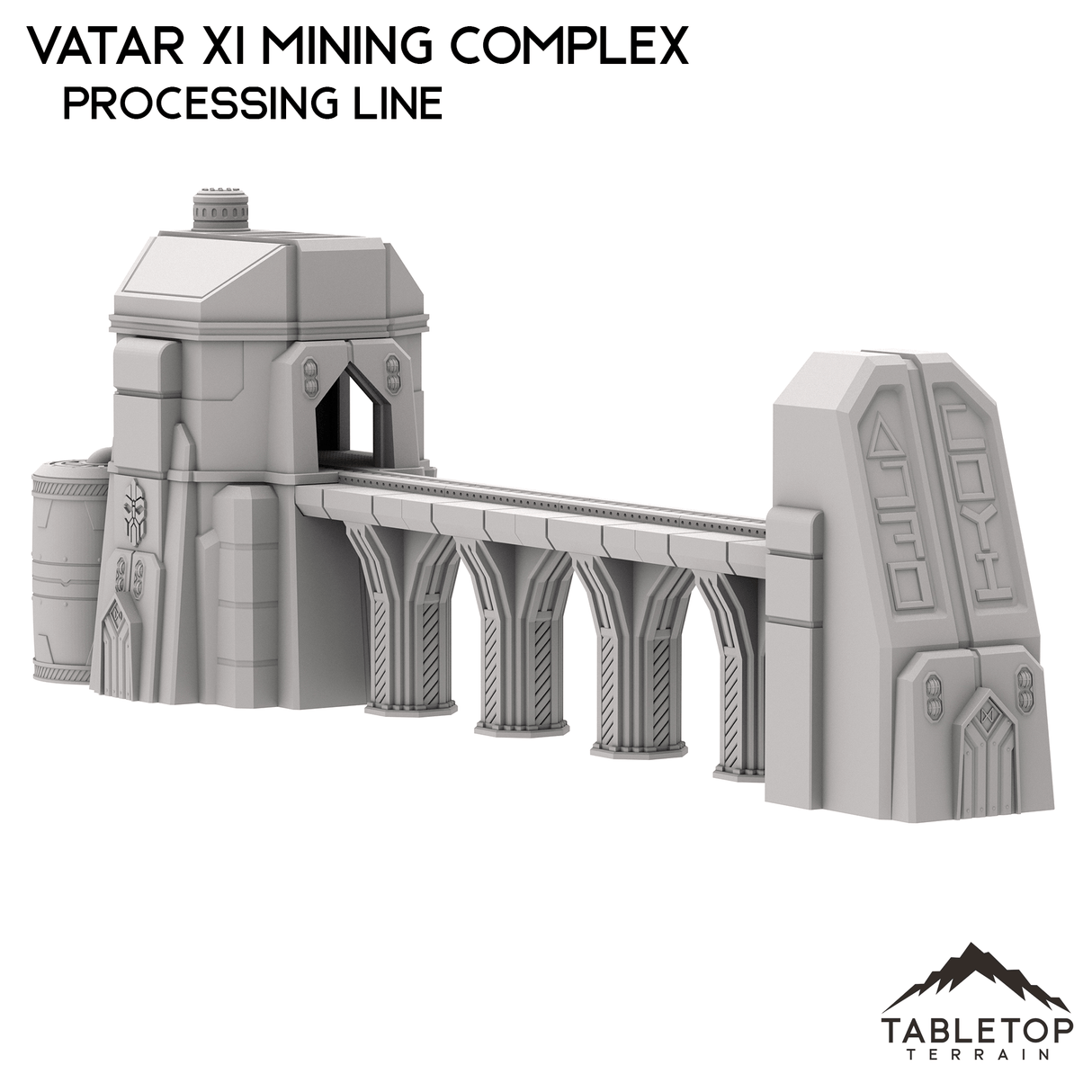 Vatar XI Mining Complex - Space Dwarf Terrain
