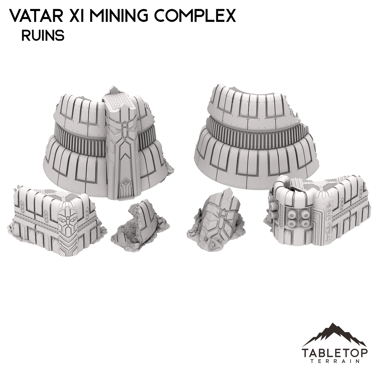 Vatar XI Mining Complex - Space Dwarf Terrain