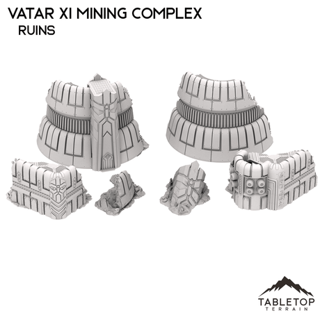 Vatar XI Mining Complex - Space Dwarf Terrain