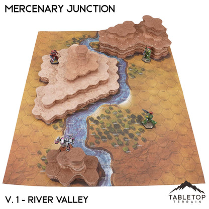HEXTECH Mercenary Junction Map Hill Sets-6mm
