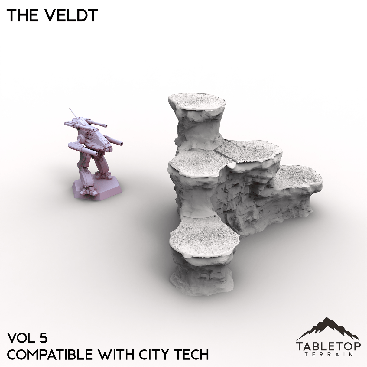 HEXTECH The Veldt Map Hill Sets-6mm