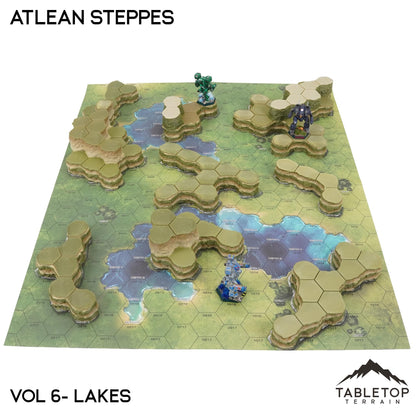 HEXTECH Atlean Steppes Map Hill Sets - 6mm