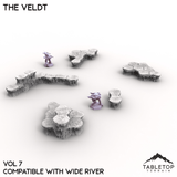 HEXTECH The Veldt Map Hill Sets-6mm