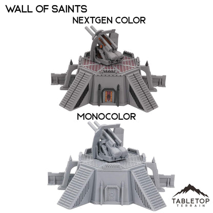 Wall of Saints Artillery