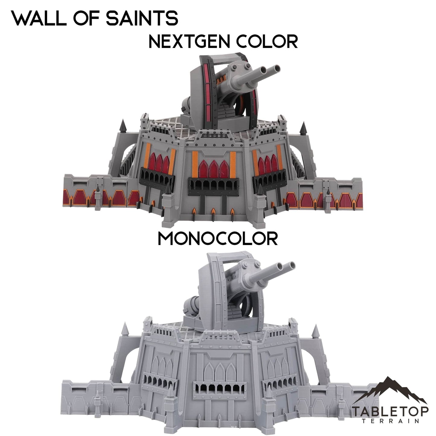 Wall of Saints Artillery