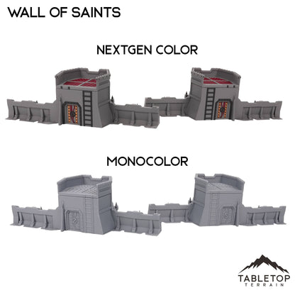 Wall of Saints Double Tower