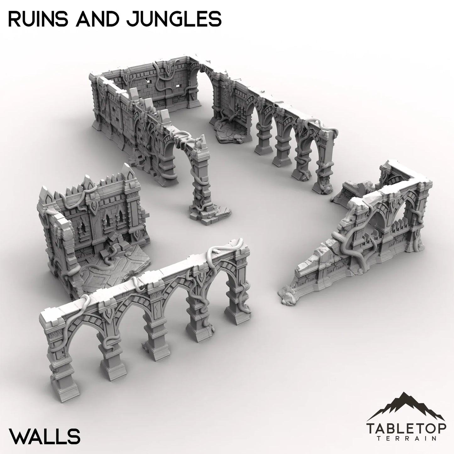 Competitive Fantasy Ruins and Jungles