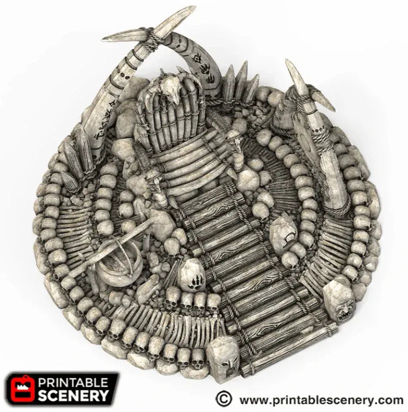 War Boss Throne - Tribal Terrain