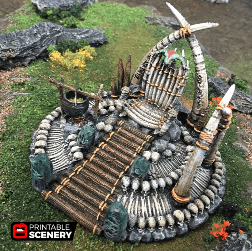 War Boss Throne - Tribal Terrain