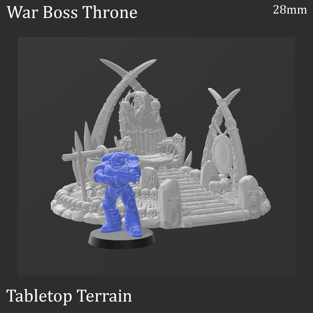War Boss Throne - Tribal Terrain