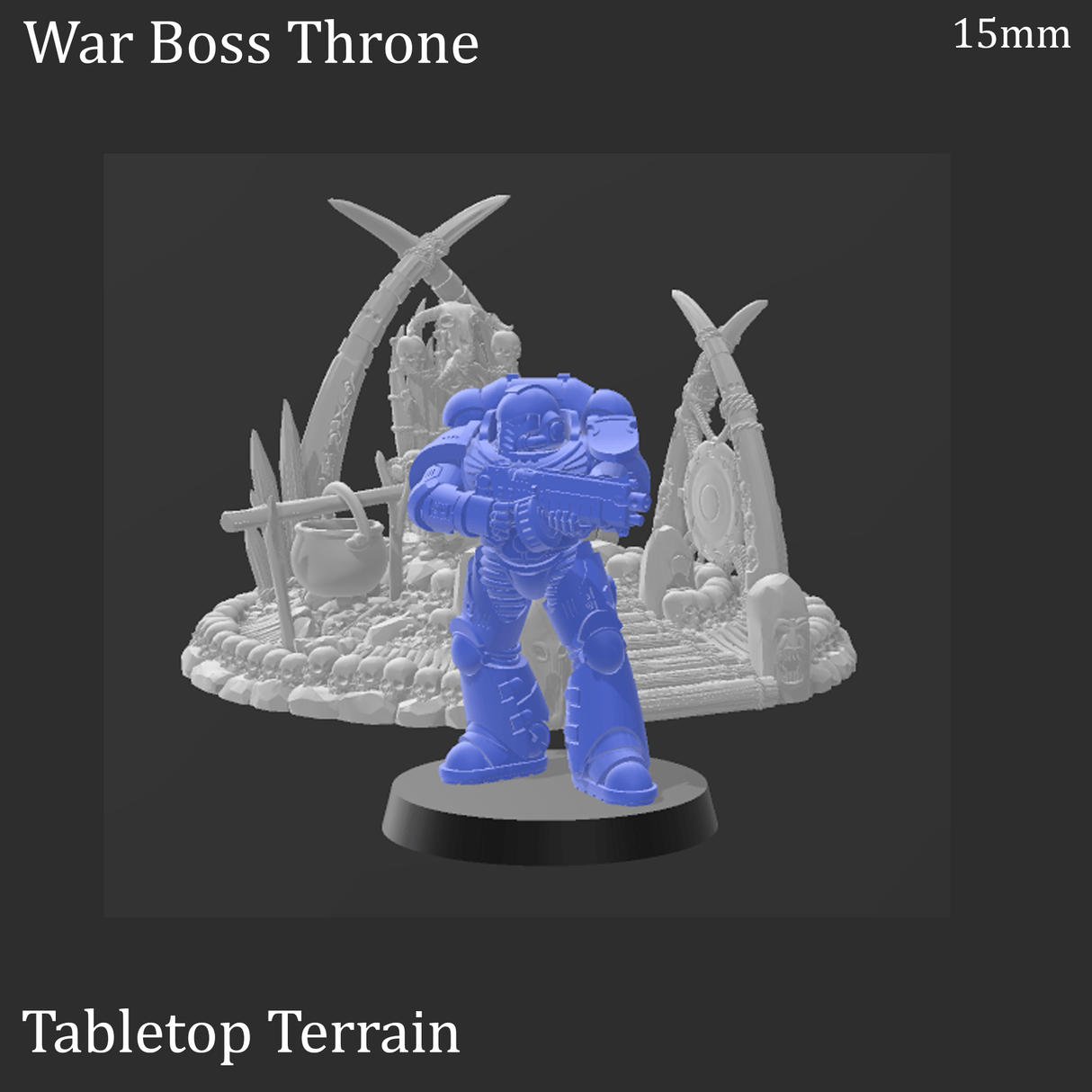 War Boss Throne - Tribal Terrain