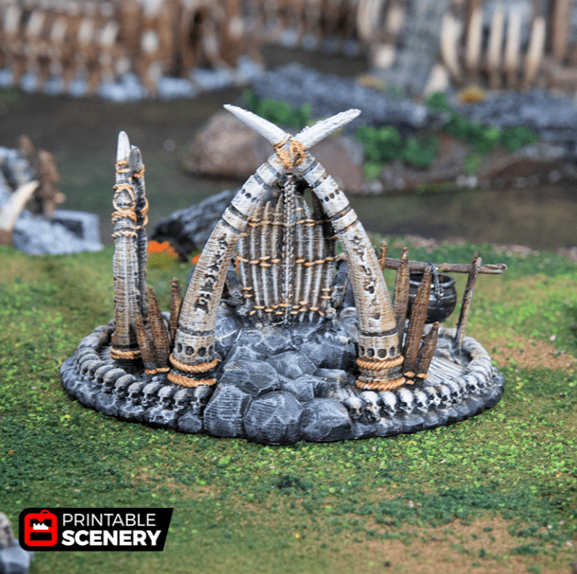 War Boss Throne - Tribal Terrain