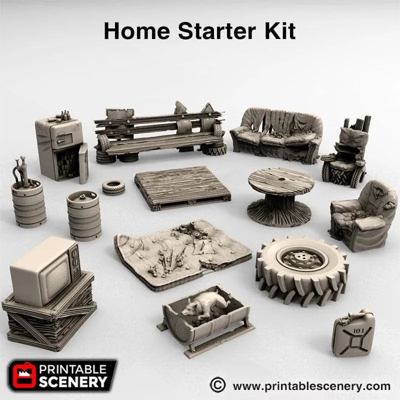 Wasteworld Home Starter Kit - Apocalyptic Terrain