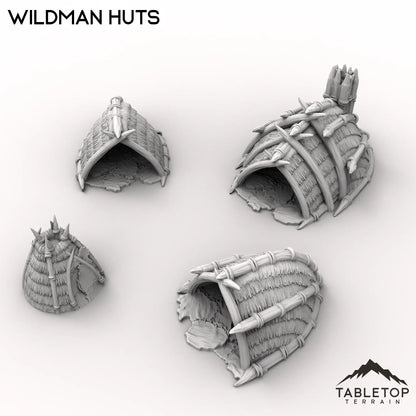 Wildman Huts - Kingdom of Saxonia