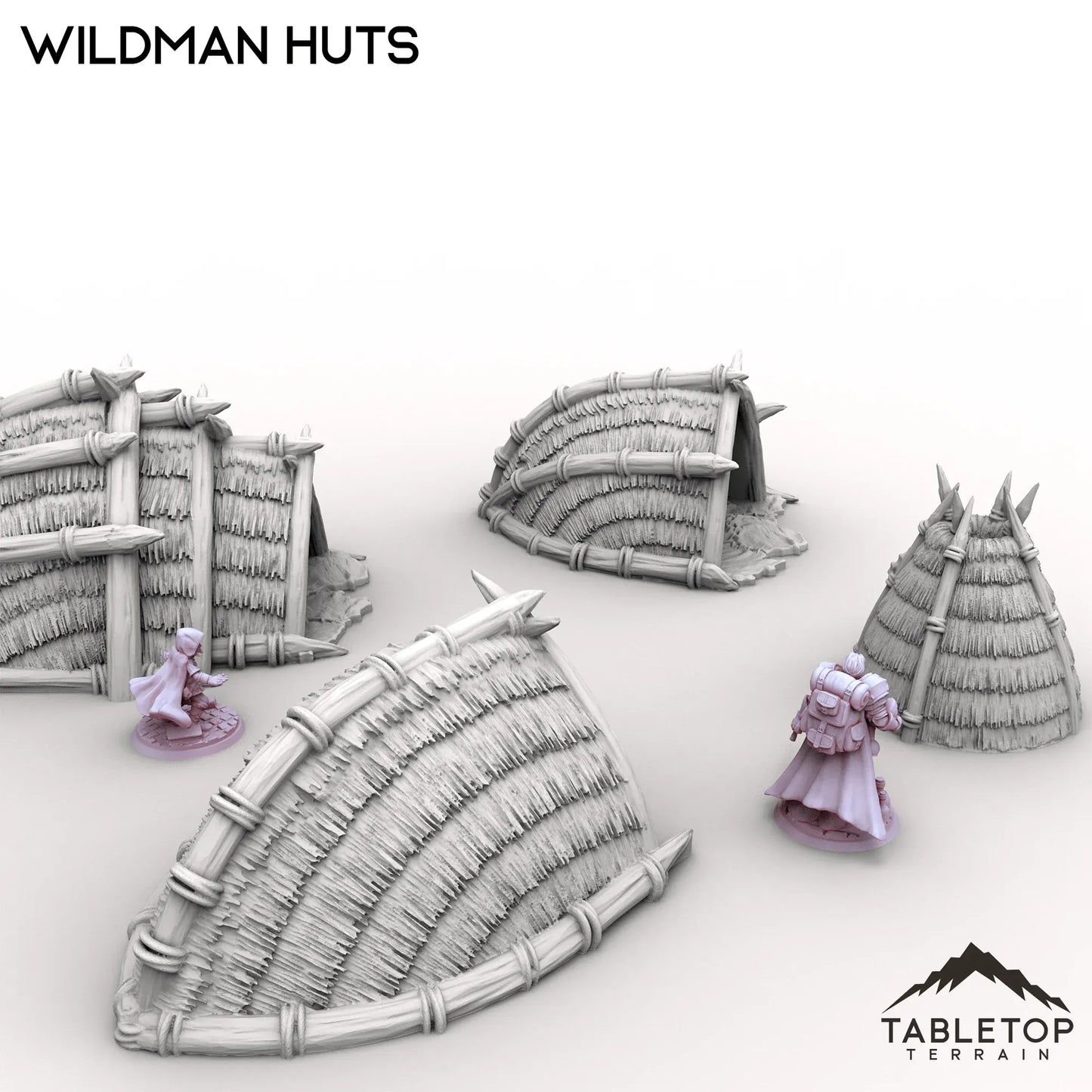 Wildman Huts - Kingdom of Saxonia