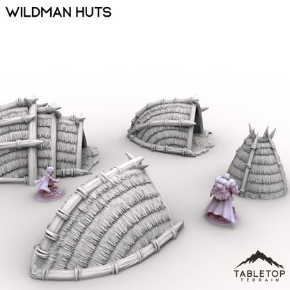 Wildman Huts - Kingdom of Saxonia
