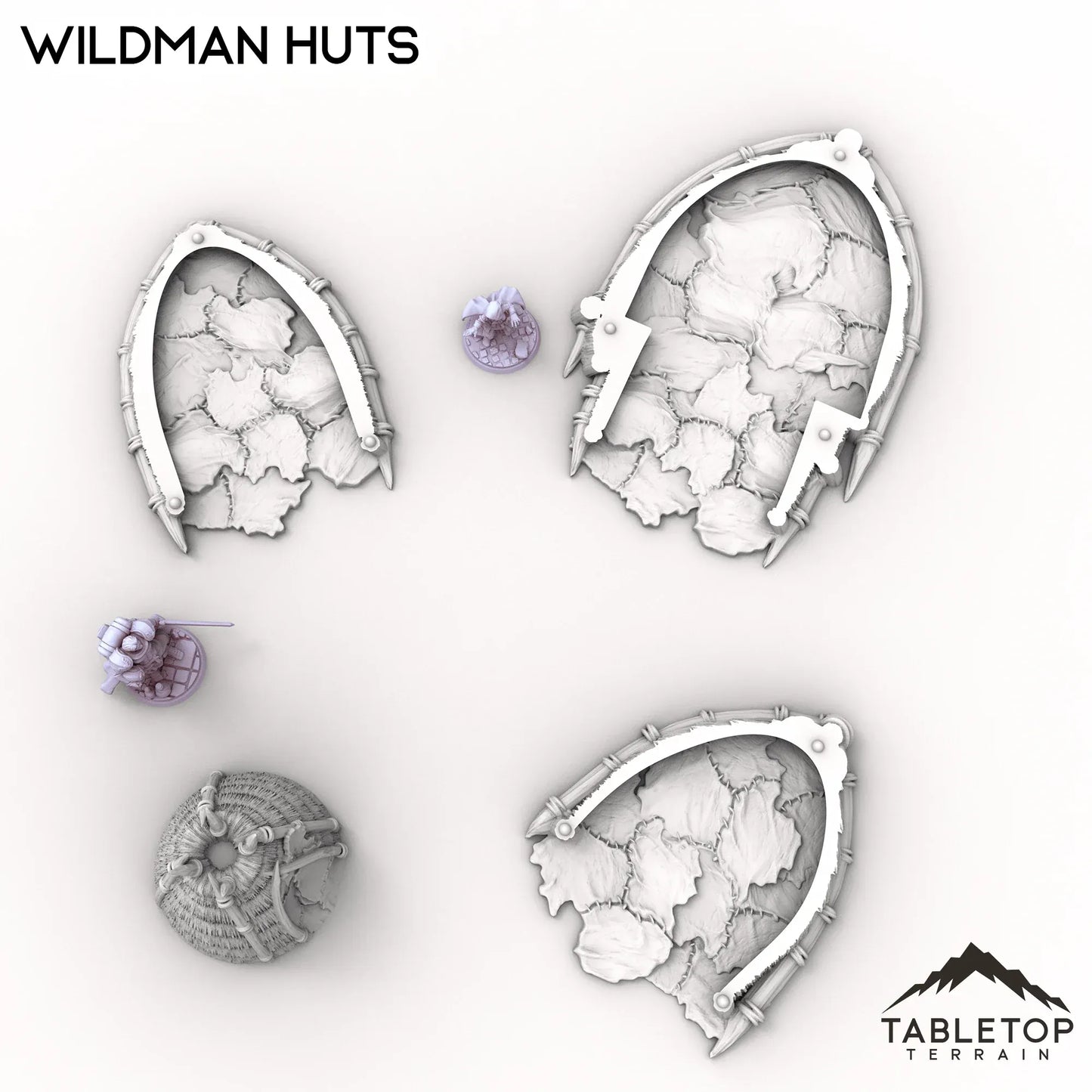 Wildman Huts - Kingdom of Saxonia