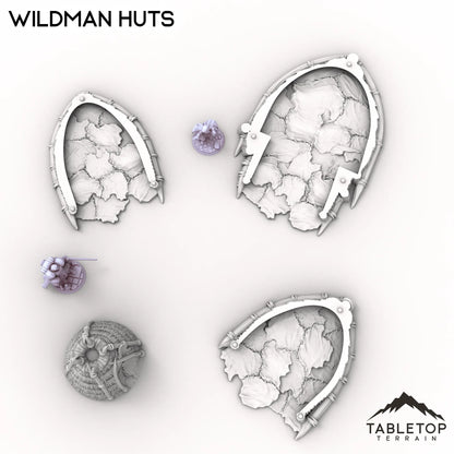 Wildman Huts - Kingdom of Saxonia
