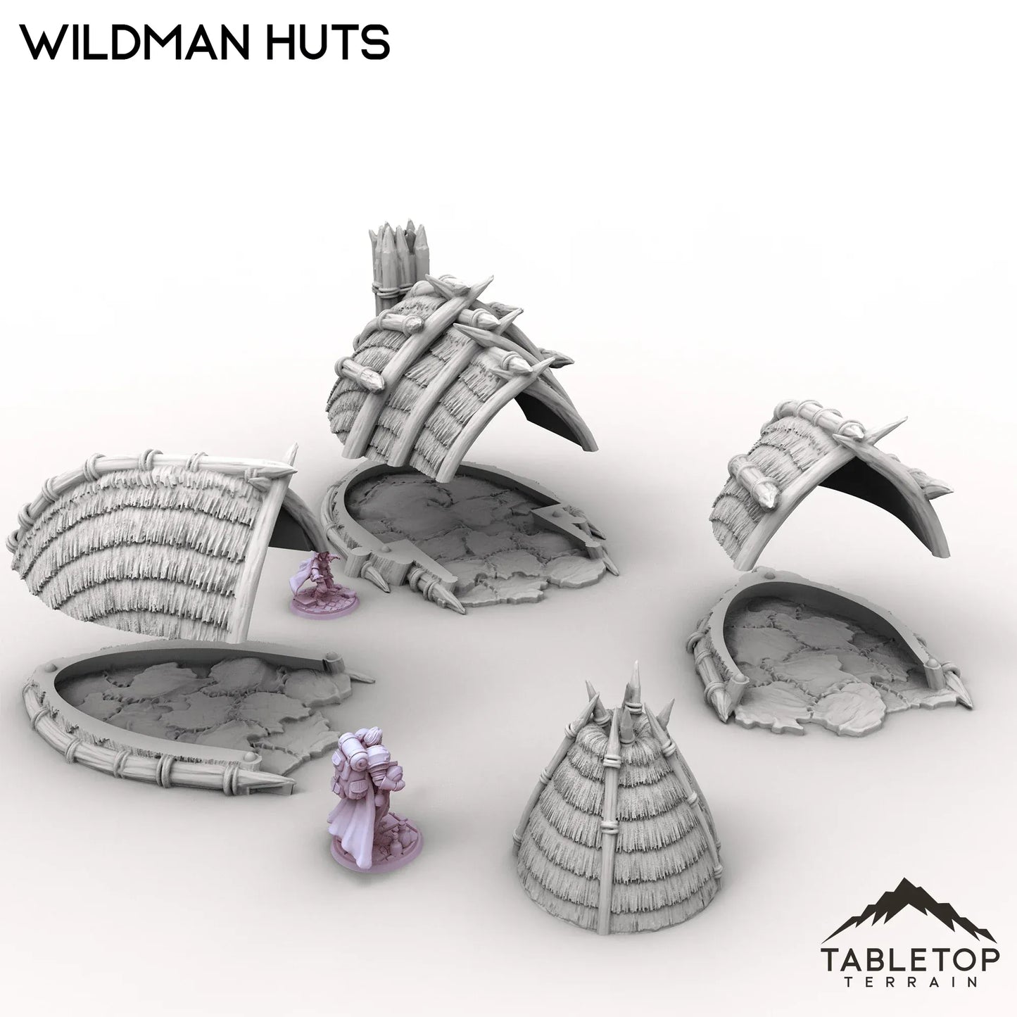 Wildman Huts - Kingdom of Saxonia
