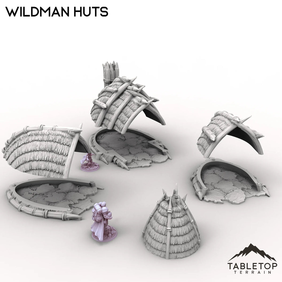 Wildman Huts - Kingdom of Saxonia