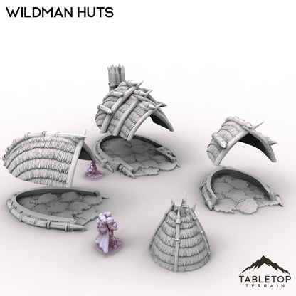 Wildman Huts - Kingdom of Saxonia