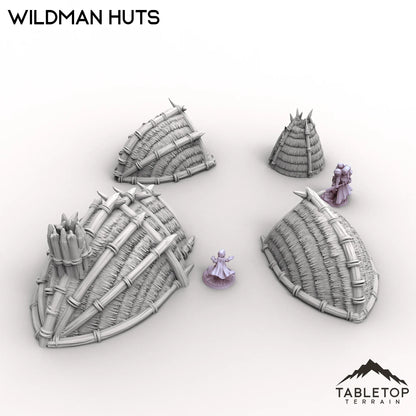 Wildman Huts - Kingdom of Saxonia