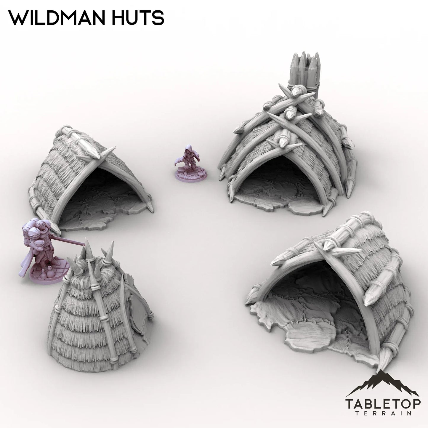 Wildman Huts - Kingdom of Saxonia
