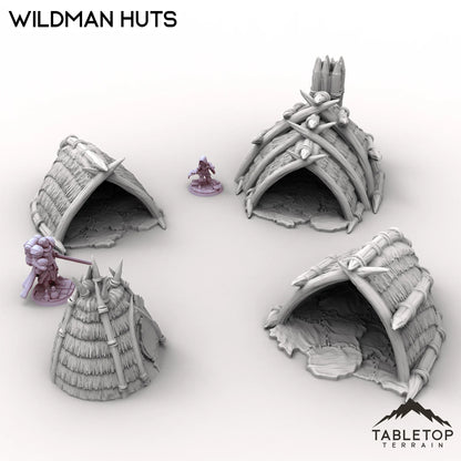 Wildman Huts - Kingdom of Saxonia