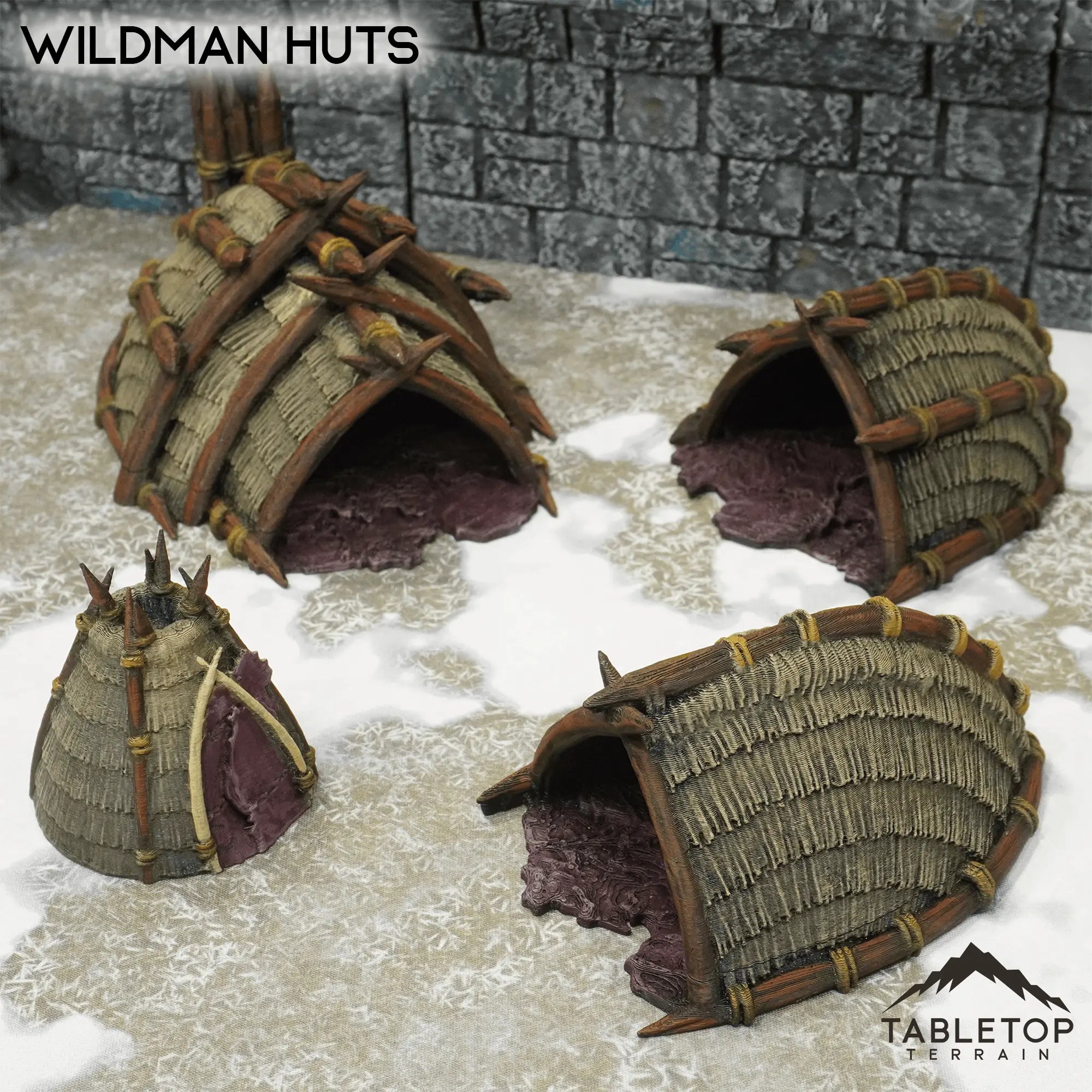Wildman Huts - Kingdom of Saxonia