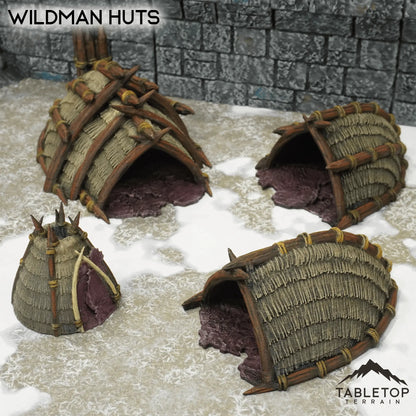Wildman Huts - Kingdom of Saxonia