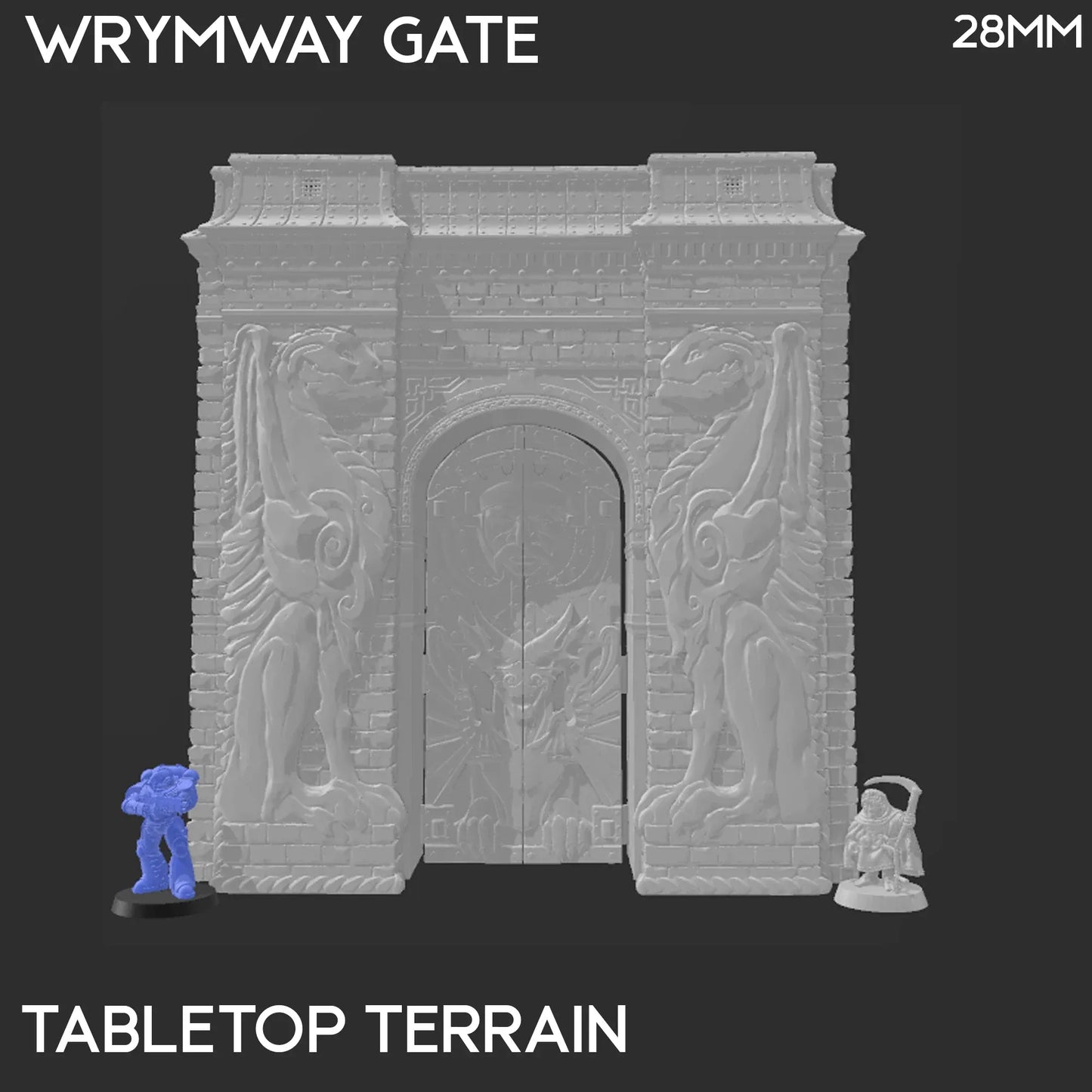 Wrymway Gate - Rise of the Halflings - Fantasy Terrain