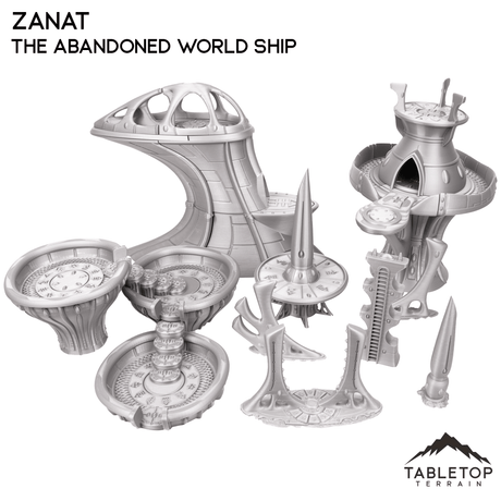 Zanat, The Abandoned World-Ship