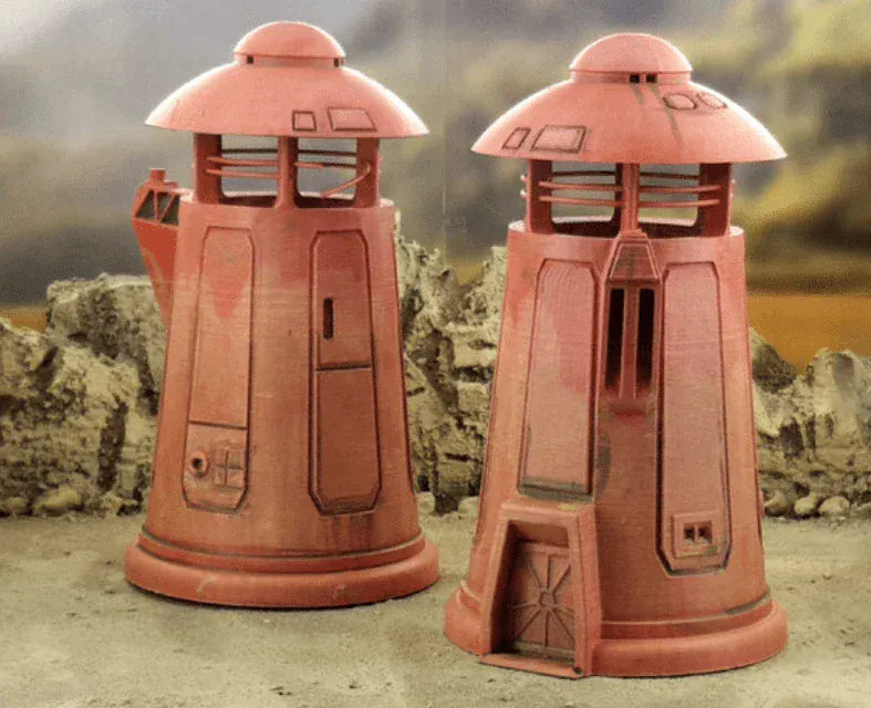 Desert Sci-Fi Tower