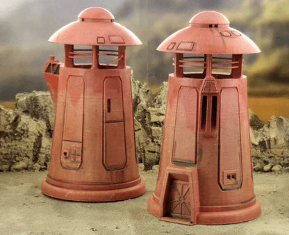 Desert Sci-Fi Tower