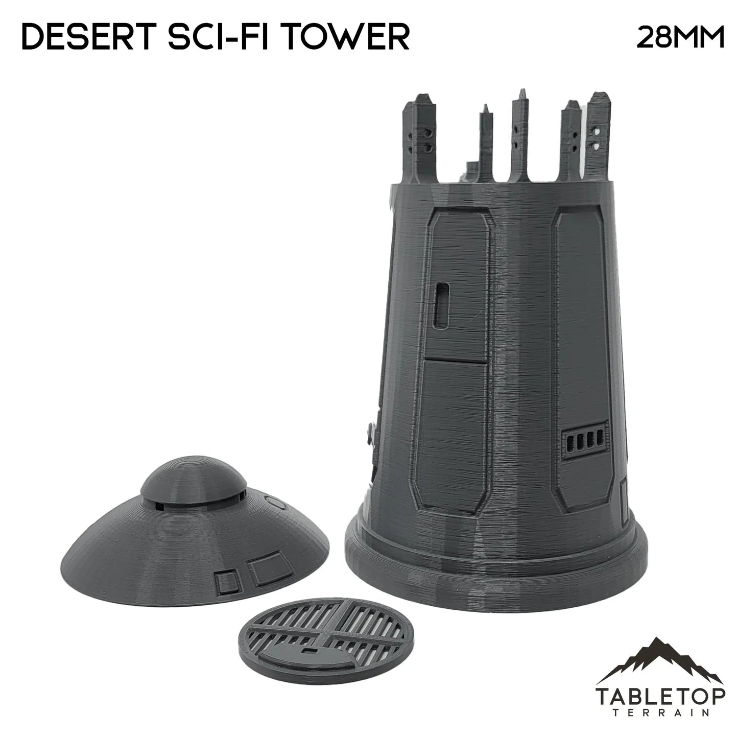 Desert Sci-Fi Tower